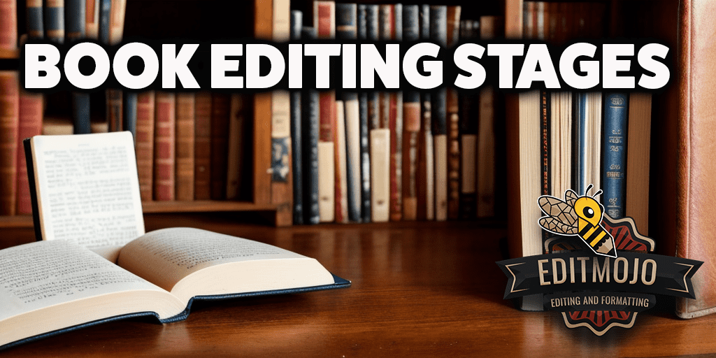 book editing stages