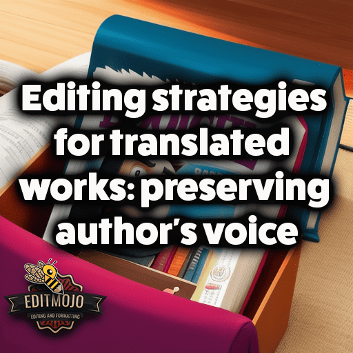 Editing strategies for translated works: preserving author’s voice