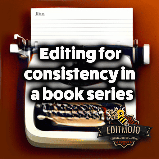 Editing for consistency in a book series