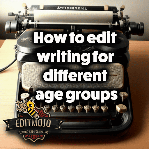 How to Edit Writing for Different Age Groups