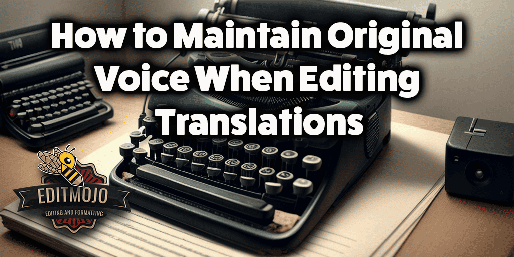 How to Maintain Original Voice When Editing Translations