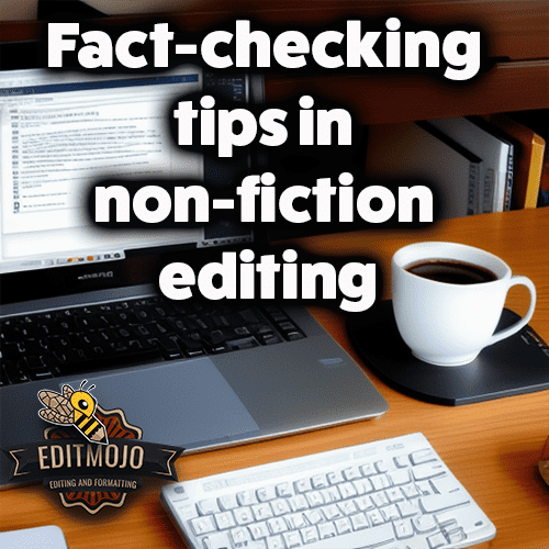 Fact-checking tips in non-fiction editing
