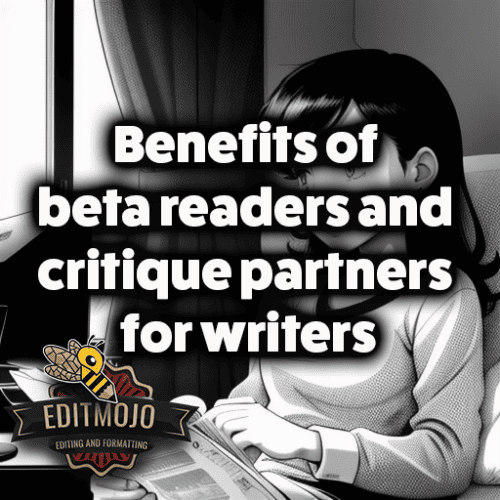 Benefits of beta readers and critique partners for writers