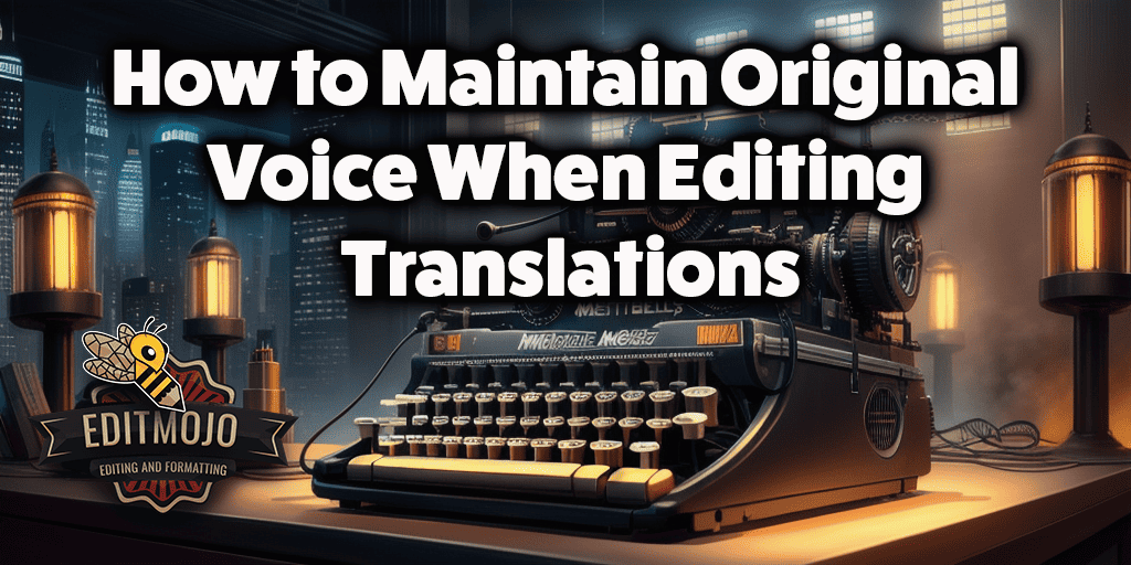 How to Maintain Original Voice When Editing Translations