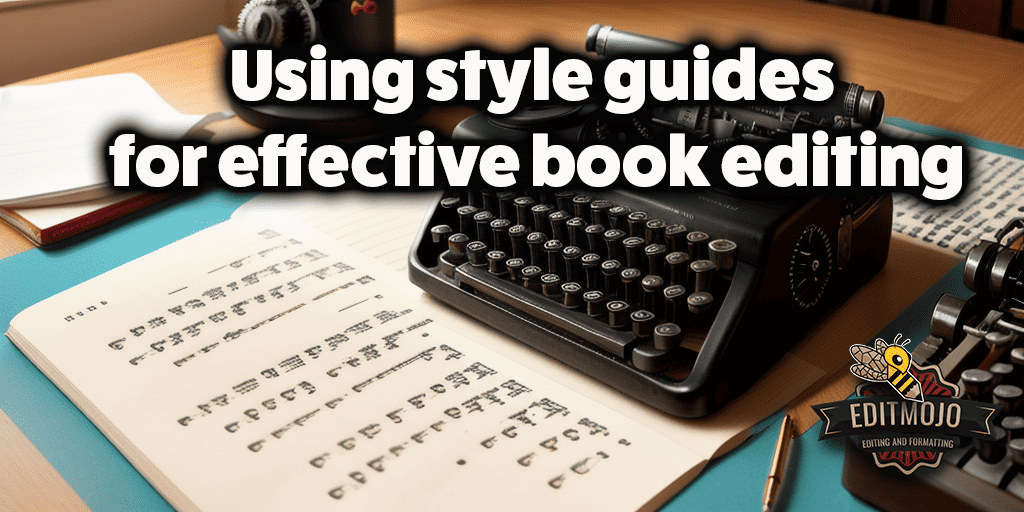 Using style guides for effective book editing
