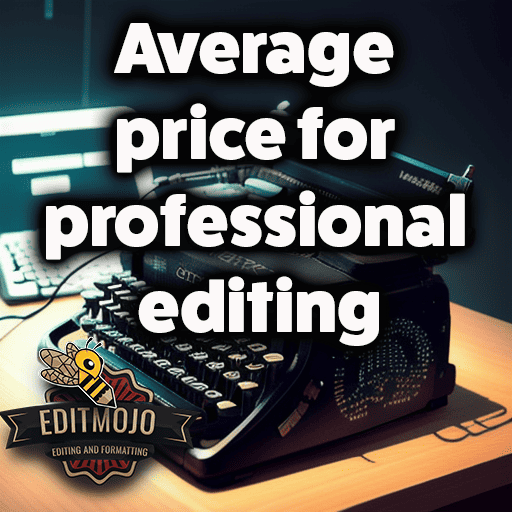 Average price for professional editing