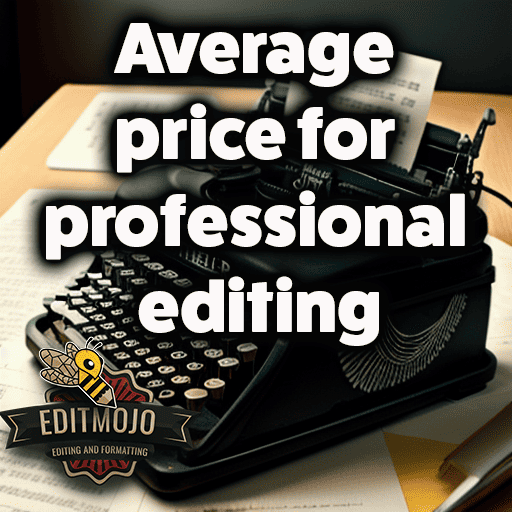 Average price for professional editing