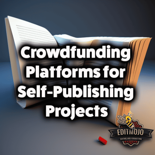Crowdfunding platforms for self-publishing projects