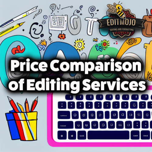 Price Comparison of Editing Services