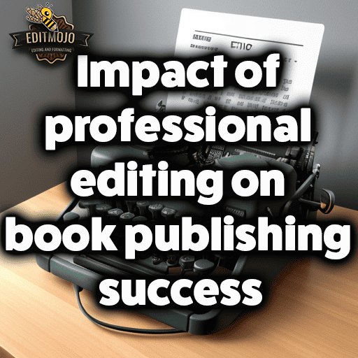 Impact of Professional Editing on Book Publishing Success
