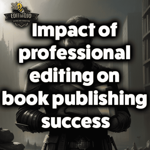 Impact of professional editing on book publishing success