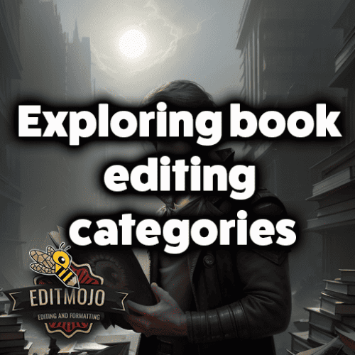 Exploring book editing categories