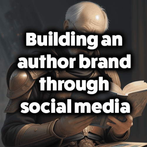 Building an author brand through social media