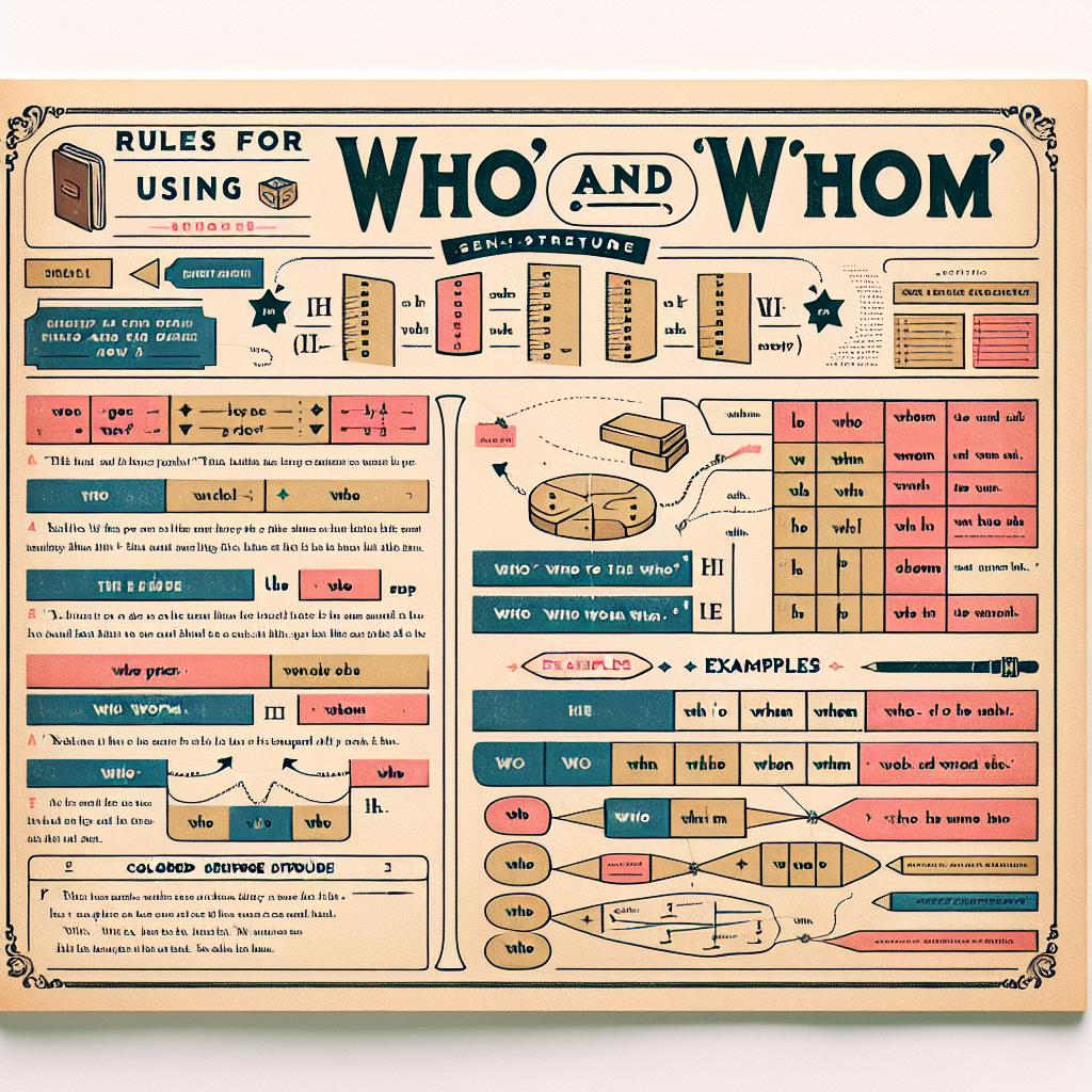 Rules for using Who and Whom