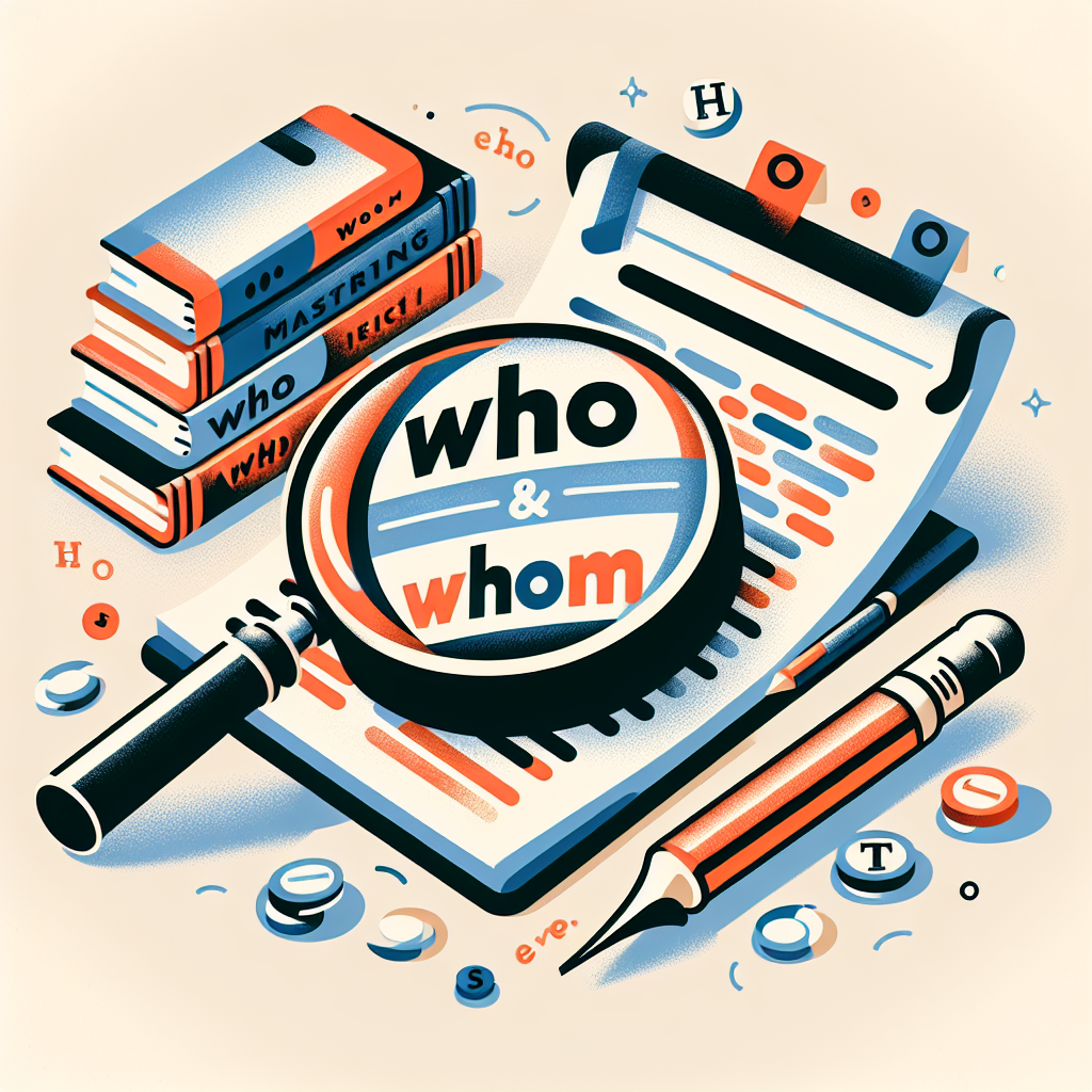 Mastering Who and Whom: Tips and Tricks