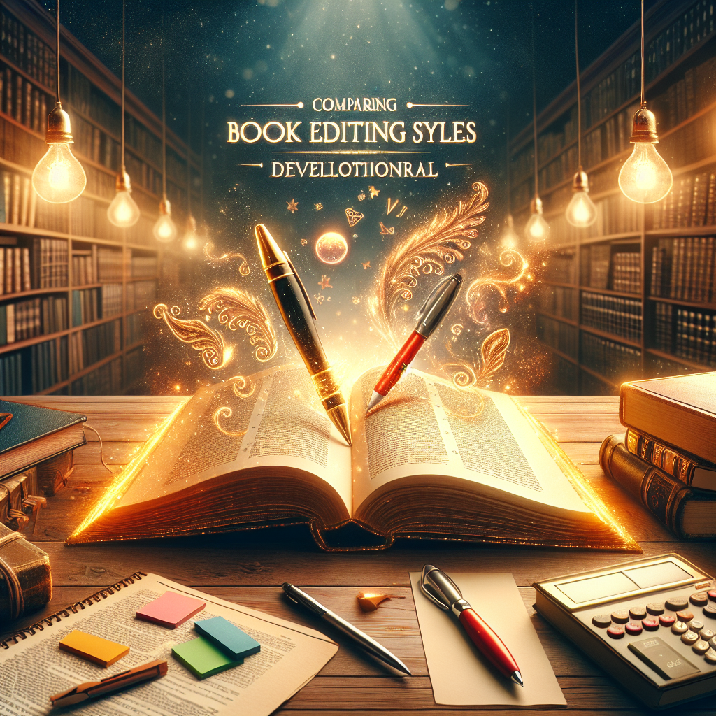 Comparing Book Editing Styles| Developmental