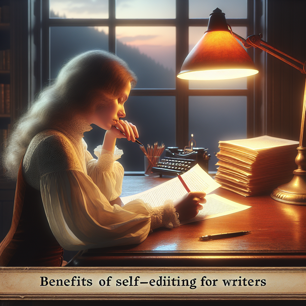 Benefits Of Self-Editing For Writers