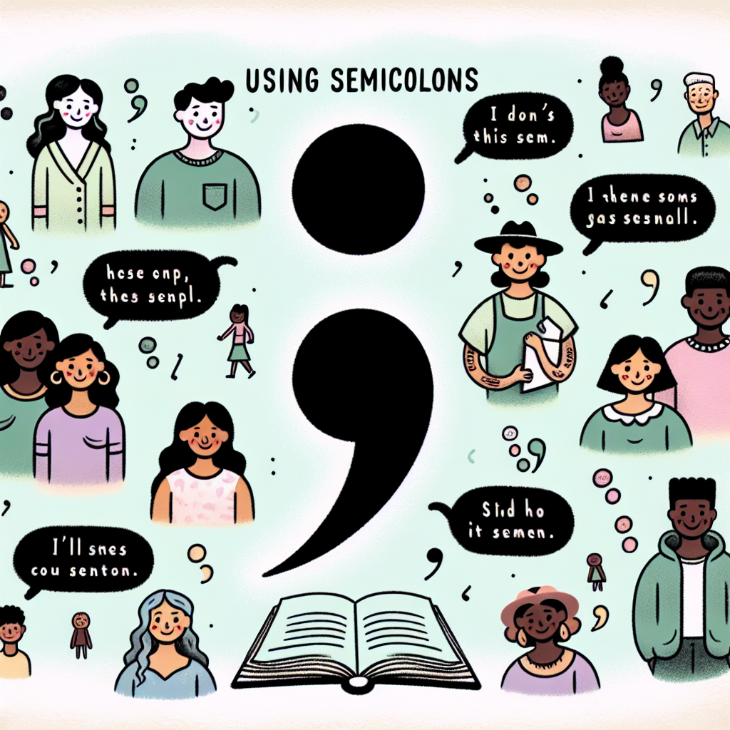 Punctuation guide: semicolons