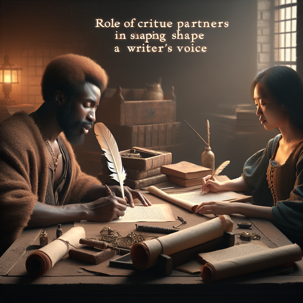 Role Of Critique Partners In Shaping A Writerʼs Voice