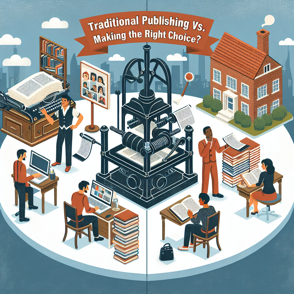 Traditional Publishing Vs. Self-Publishing: Making The Right Choice