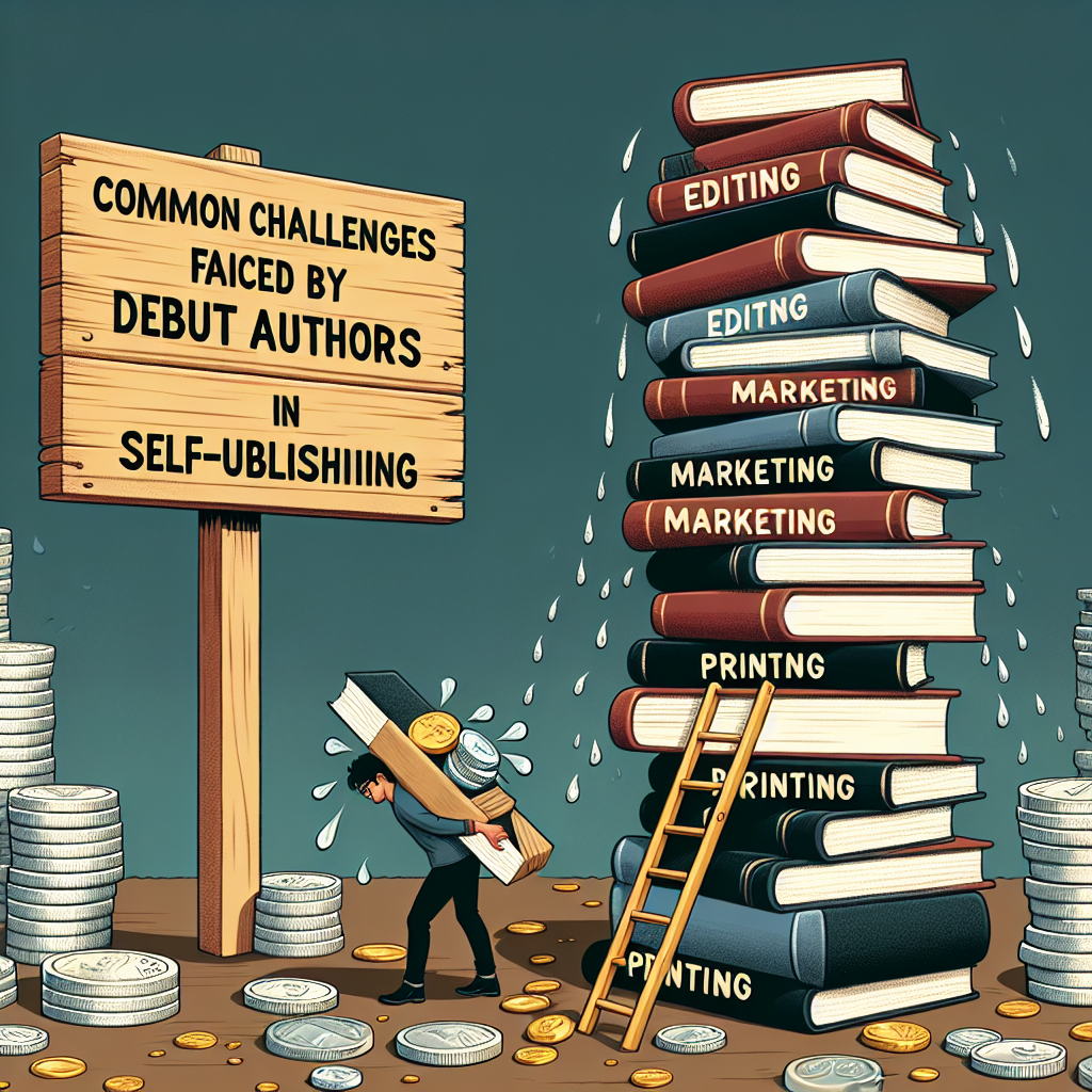 Common Challenges Faced By Debut Authors In Self-Publishing