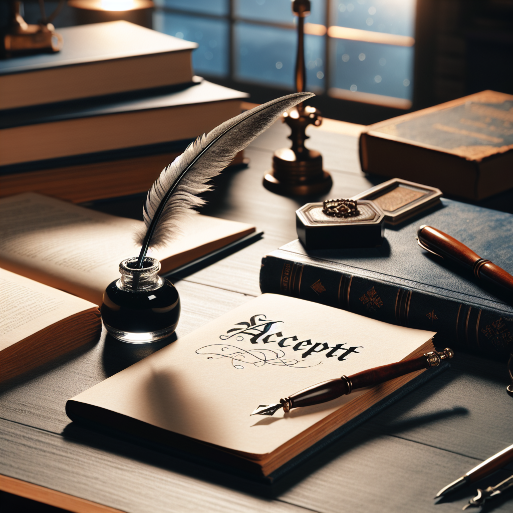 How to use accept and except in academic writing