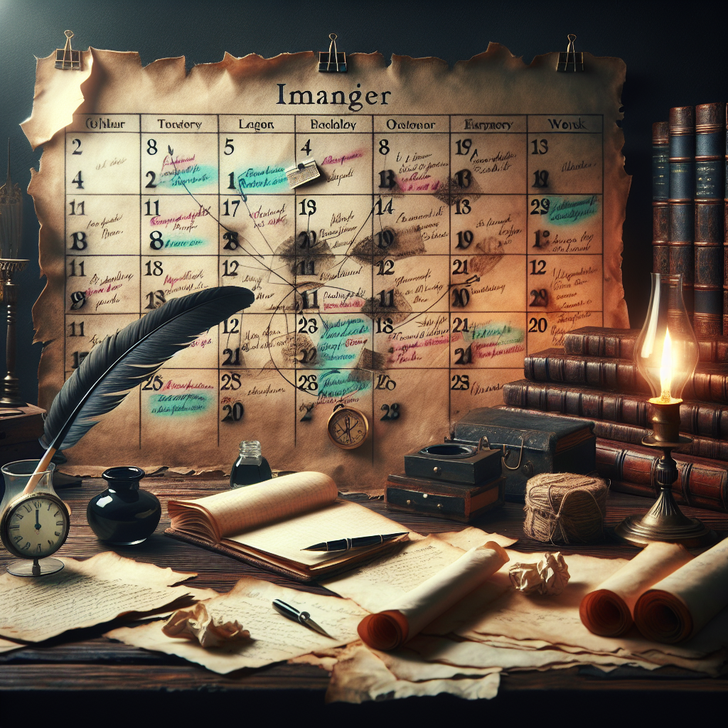 Developing A Writing And Publishing Schedule