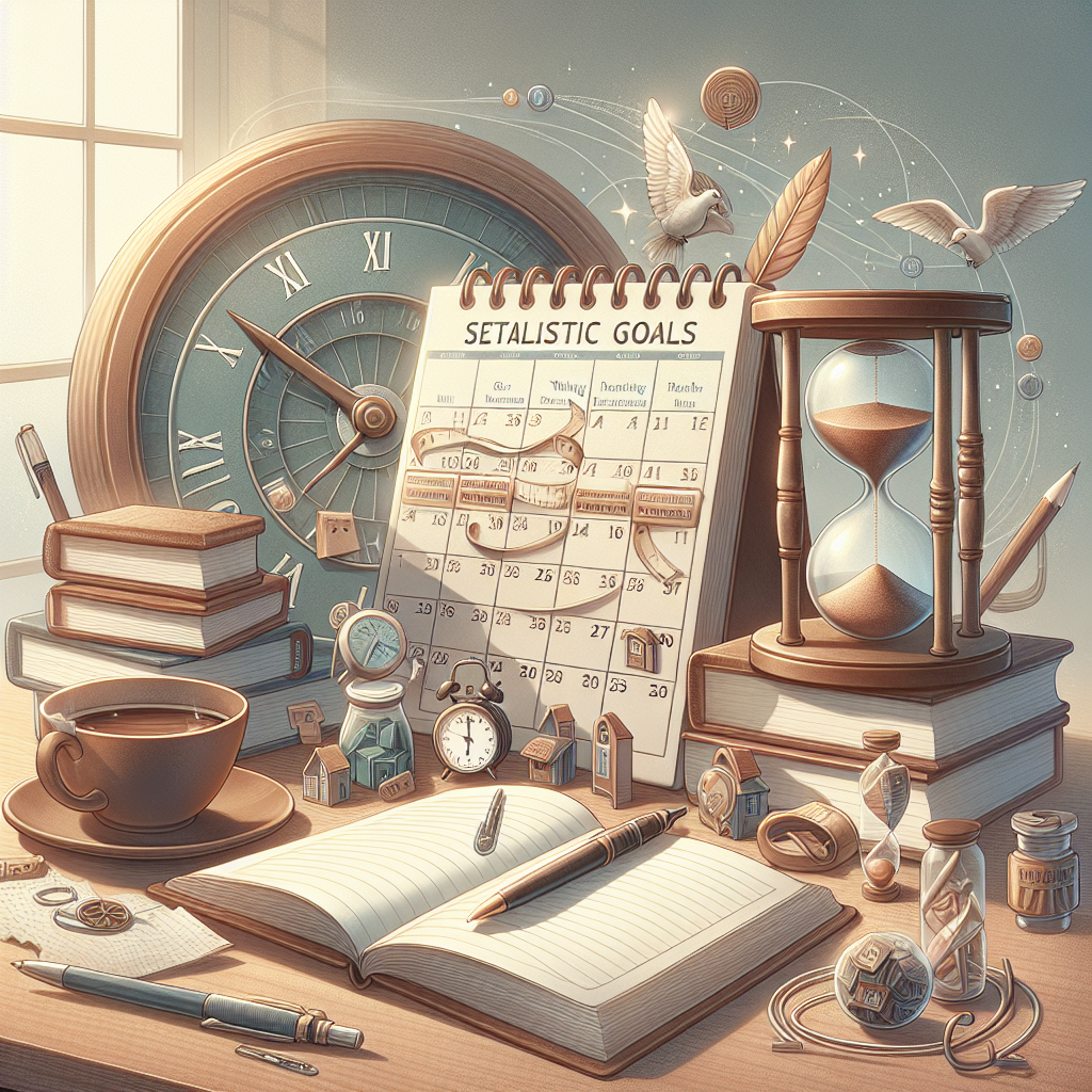 Setting Realistic Goals In A Writing And Publishing Schedule
