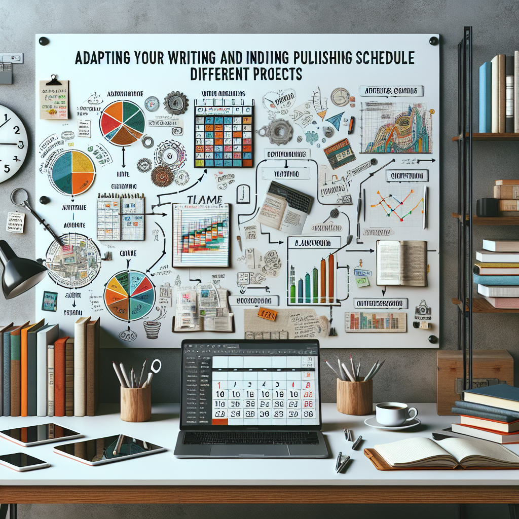Adapting Your Writing And Publishing Schedule To Different Projects
