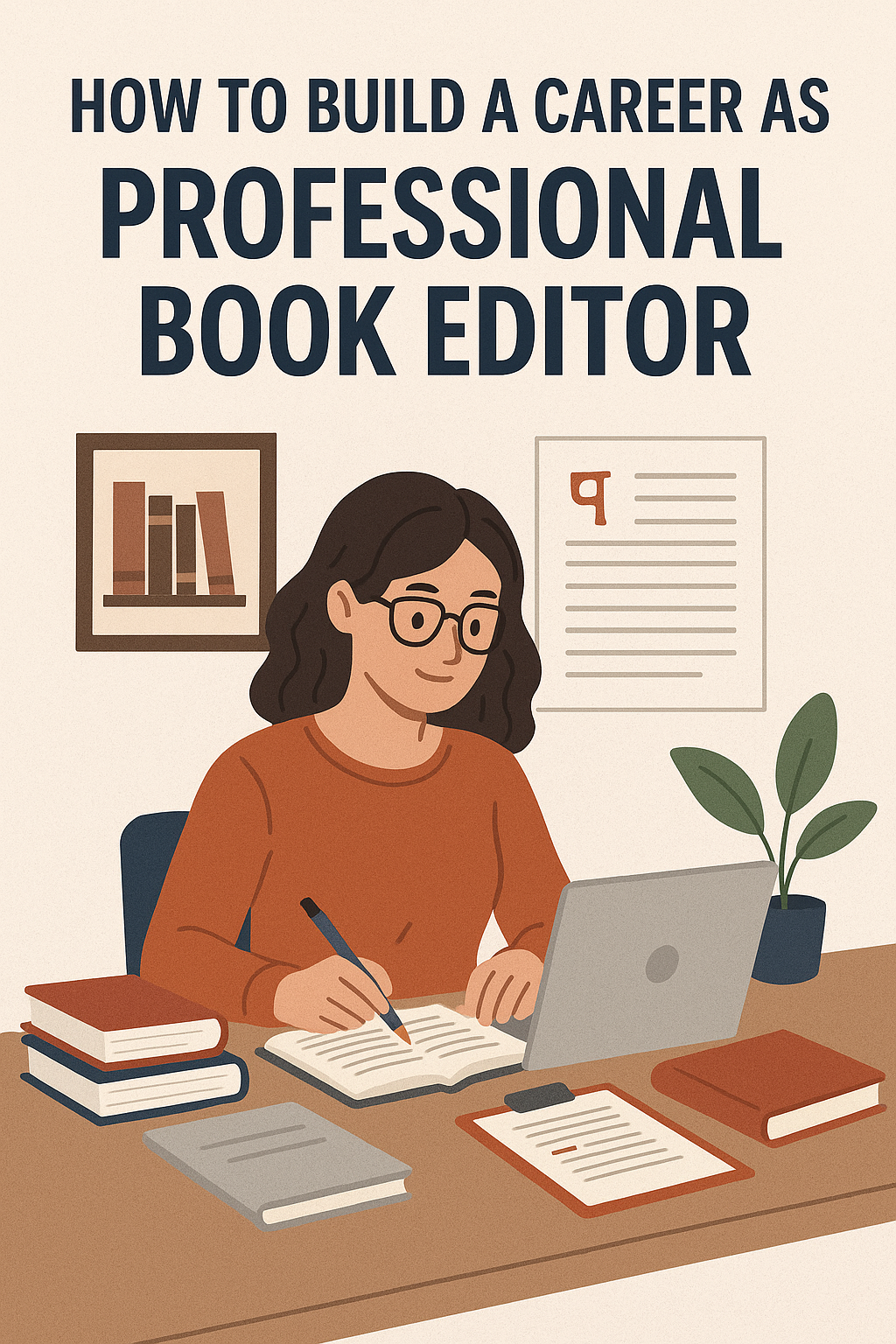 How To Build A Career As A Professional Book Editor