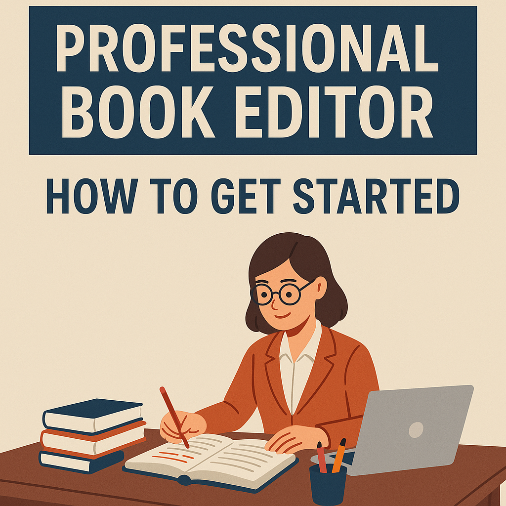 Professional Book Editor| How To Get Started