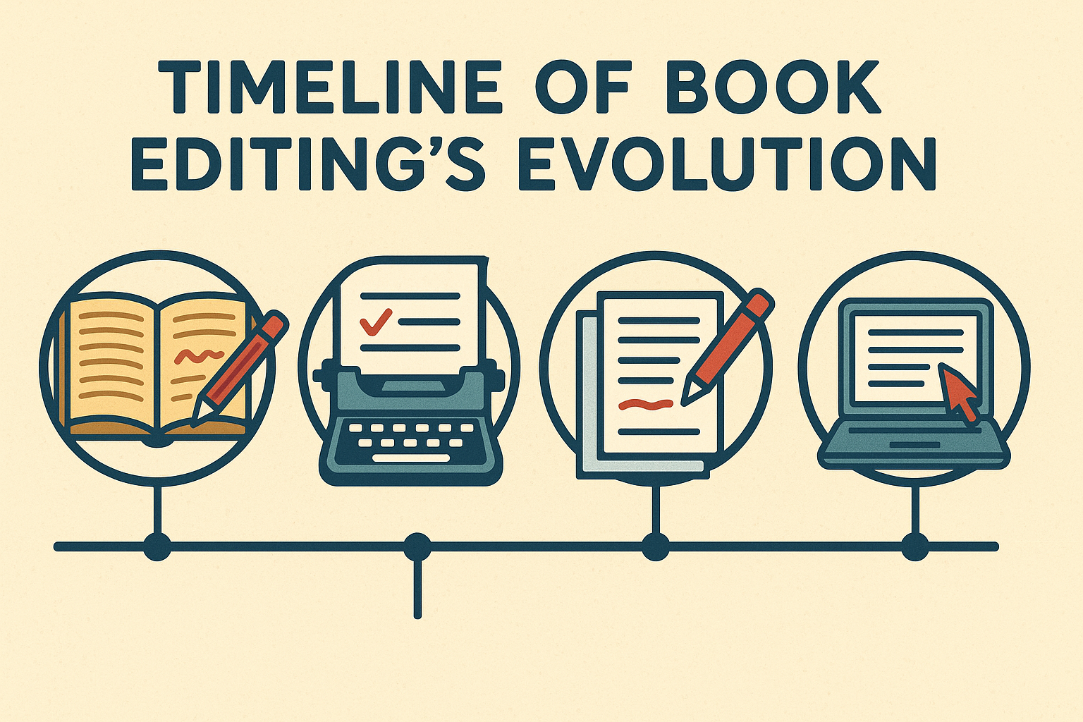 Timeline Of Book Editingʼs Evolution